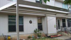 Encino Park Wooden To Metal Patio Awning Carport Patio Covers Metal Awnings For Patios