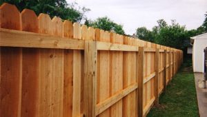 Solid Dog Ear Privacy Wood Fence Panel Pricing Hoover Fence Co Dog Ear Fence Panels